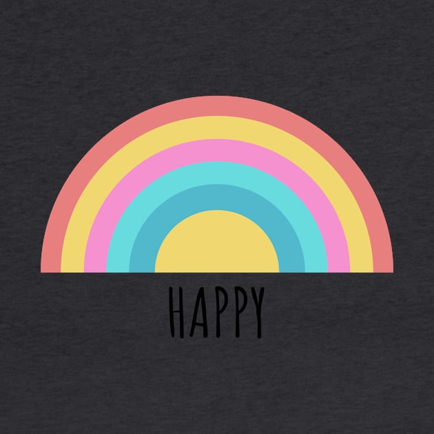 Rainbow Happy-positive vibes by Mia